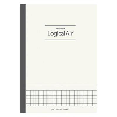 Opakowanie Notatnik A5 Logical Air w kratkę kremowy