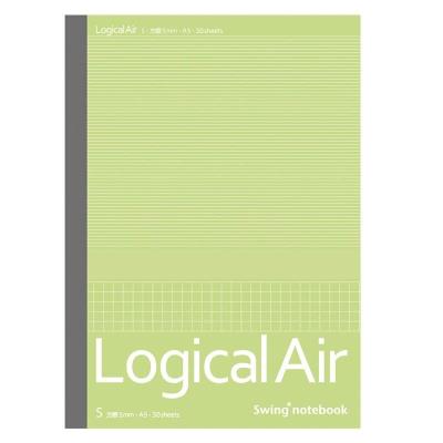 Opakowanie Notatnik A5 Logical Air w kratkę zielony