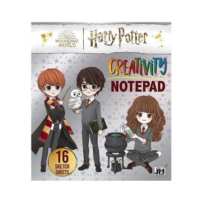Notatnik kreatywny Harry Potter 16 kartek. Wydawca: Jiri Models. SmakLiter.pl Opakowanie Notatnik kreatywny Harry Potter 16 kartek