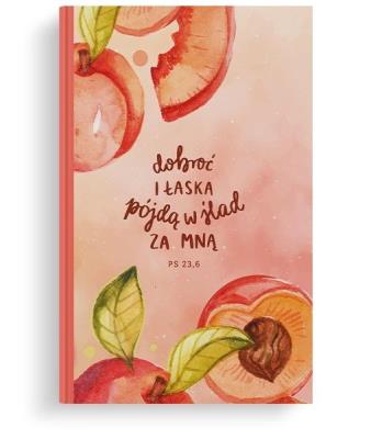 Opakowanie Notatnik Lux - Dobroć i łaska brzoskwinie