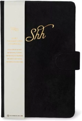 Notatnik mini na hasła Shh. Wydawca: Designworks Ink. SmakLiter.pl Opakowanie Notatnik mini na hasła Shh