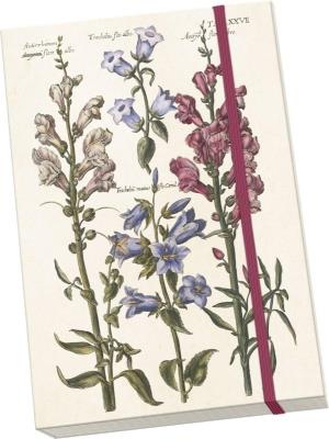 Notatnik ozdobny A5 STNOTE 137 Niebieskie kwiaty. Wydawca: Skona Ting. SmakLiter.pl Opakowanie Notatnik ozdobny A5 STNOTE 137 Niebieskie kwiaty