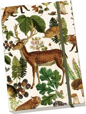Notatnik ozdobny A5 STNOTE 146 Leśne zwierzęta. Wydawca: Skona Ting. SmakLiter.pl Opakowanie Notatnik ozdobny A5 STNOTE 146 Leśne zwierzęta