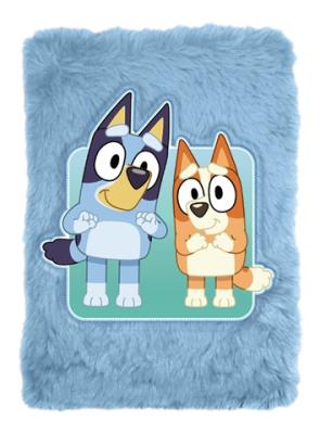 Notatnik pluszow Bluey BY00009. Wydawca: Kids Euroswan. SmakLiter.pl Opakowanie Notatnik pluszow Bluey BY00009