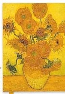 Opakowanie Notatnik quatro linia TW Słoneczniki Van Gogh