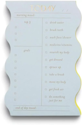 Notatnik Wavy Daily Cloud. Wydawca: Designworks Ink. SmakLiter.pl Opakowanie Notatnik Wavy Daily Cloud