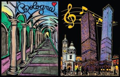 Opakowanie Notatnik Welwetowy A5 Bolonia