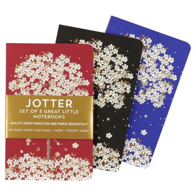 Notatniki Jotter Spadające Kwiaty 9x14cm (3szt). Wydawca: Peter Pauper Press. SmakLiter.pl Opakowanie Notatniki Jotter Spadające Kwiaty 9x14cm (3szt)