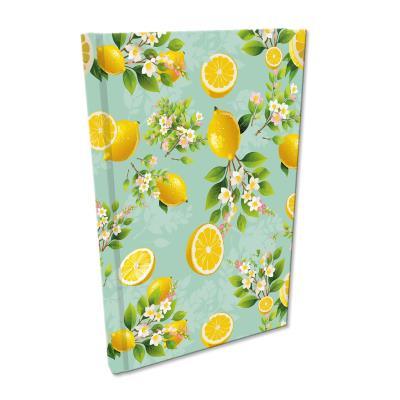 Notes A5 kratka Soft Touch Cytrusowe Kwiaty. Wydawca: EV-Corp. SmakLiter.pl Opakowanie Notes A5 kratka Soft Touch Cytrusowe Kwiaty
