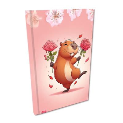 Notes A5 kratka Soft Touch Dancing Queen. Wydawca: EV-Corp. SmakLiter.pl Opakowanie Notes A5 kratka Soft Touch Dancing Queen