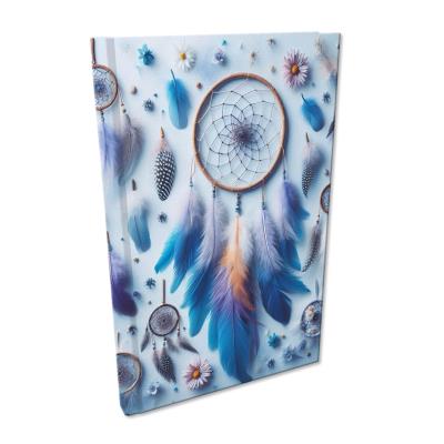 Notes A5 kratka Soft Touch Łapacze Blue. Wydawca: EV-Corp. SmakLiter.pl Opakowanie Notes A5 kratka Soft Touch Łapacze Blue