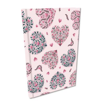 Notes A5 kratka Soft Touch Serca. Wydawca: EV-Corp. SmakLiter.pl Opakowanie Notes A5 kratka Soft Touch Serca