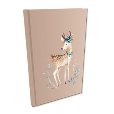 Notes A5 kratka Soft Touch Woodland Jelonek. Wydawca: EV-Corp. SmakLiter.pl Opakowanie Notes A5 kratka Soft Touch Woodland Jelonek