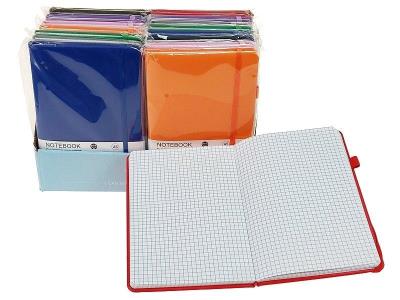 Opakowanie Notes A5 w kratkę MIX