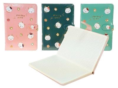 Opakowanie Notes A5 w kratkę MIX