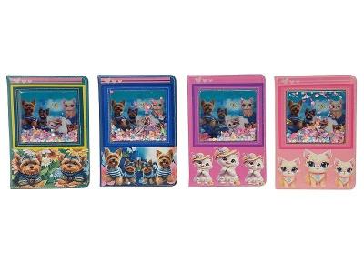 Opakowanie Notes A5 w kratkę Pieski MIX