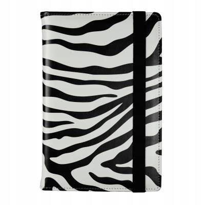 Opakowanie Notes A5 wzorzysty z nadrukiem na gumkę kratka Upsala N-25PR