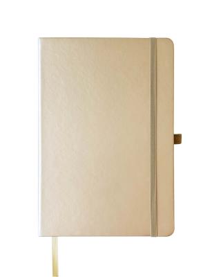 Opakowanie Notes A5 z gumką złoty V-6