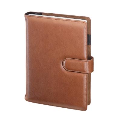 Opakowanie Notes A5 zapięcie magnetyczne kratka brązowy N45B-25