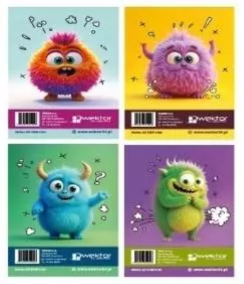 Opakowanie Notes A6/50 Kids (10szt)