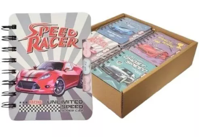 Notes A6 MIX. Wydawca: Merkpol. SmakLiter.pl Opakowanie Notes A6 MIX