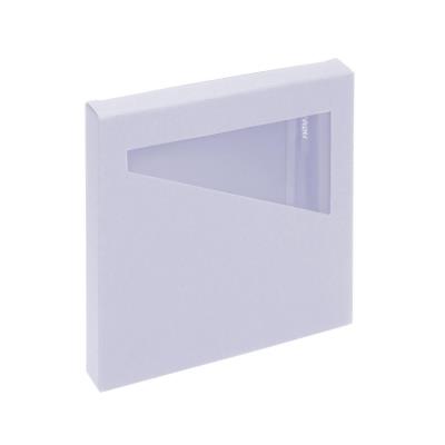 Okładka książki Notes A6 z długopisem liliowy w pudełku