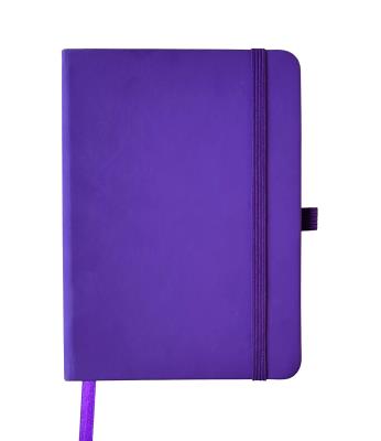 Opakowanie Notes A6 z gumką fioletowy V-2