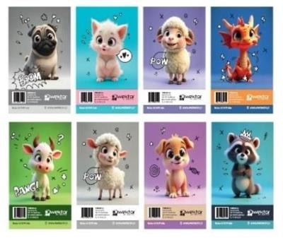 Opakowanie Notes A7/50 Kids (10szt)