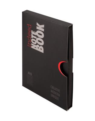 Opakowanie Notes Indeed A5 gładki czarny