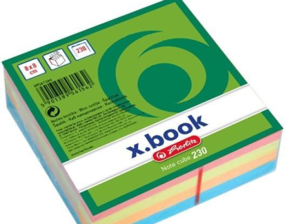 Okładka książki Notes kostka 8/8/3 230K x.book