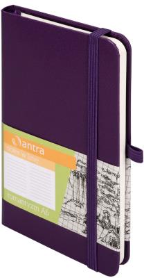 Opakowanie Notes Linia A6 Romantyzm Fiolet ANTRA