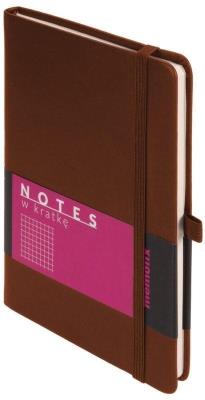 Opakowanie Notes memofix A5 kratka brązowy