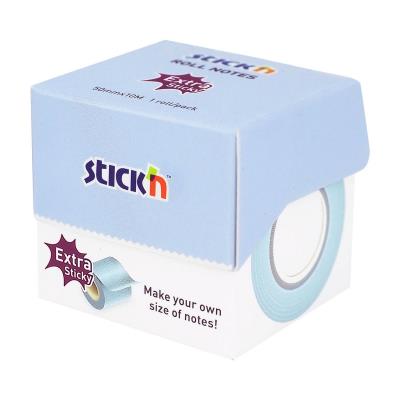 Opakowanie Notes samoprzylepny 50mmx10m na rolce nieb pastel