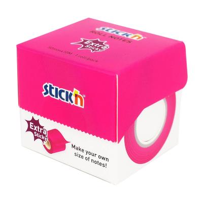 Opakowanie Notes samoprzylepny 50mmx10m na rolce różowy neon