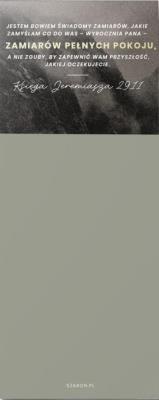 Opakowanie Notes z magnesem - Jestem bowiem