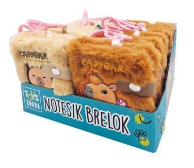 Opakowanie Notesik brelok Kapibara mix