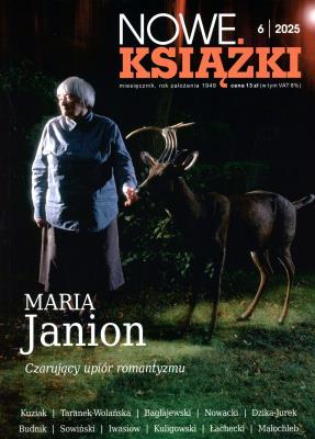 Nowe Książki 6/2025. Autor:   Praca zbiorowa. SmakLiter.pl Okładka książki Nowe Książki 6/2025