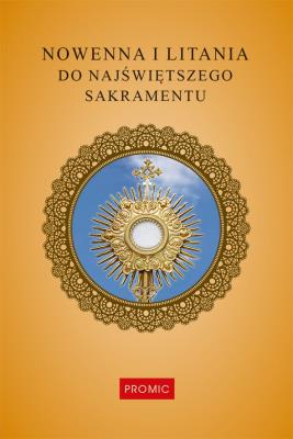 Okładka książki Nowenna i litania do Najświętszego Sakramentu