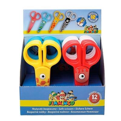 Opakowanie Nożyczki bezpieczne 12cm (12szt)
