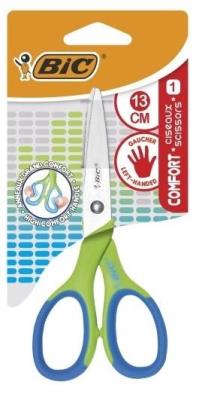 Opakowanie Nożyczki Comfort dla leworęcznych 13cm BIC