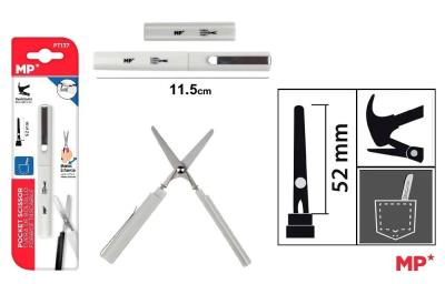 Opakowanie Nożyczki kieszonkowe składane 11,5cm