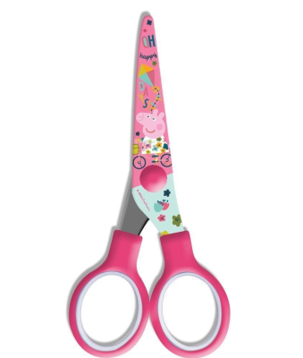 Nożyczki metalowe Peppa 13,5cm. Wydawca: Diakakis. SmakLiter.pl Opakowanie Nożyczki metalowe Peppa 13,5cm
