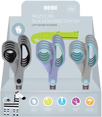 Opakowanie Nożyczki szkolne leworęczne 13cm BB (24szt)