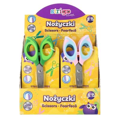 Opakowanie Nożyczki szkolne mix (12szt) STRIGO