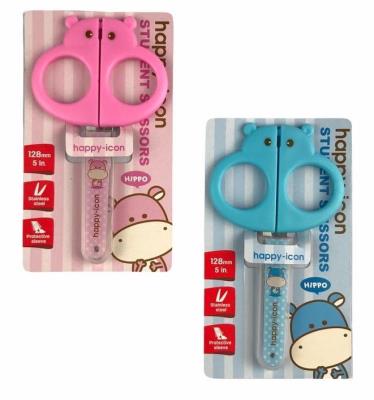 Opakowanie Nożyczki szkolne Soft Touch mix 13,5cm DELI