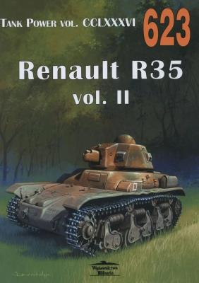 Okładka książki Nr 623 Renault R35 vol. II Tank Power vol CCLXXXVI
