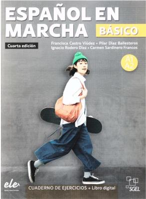 Okładka książki Nuevo Espanol en marcha basico A1+A2 ćw. + kod