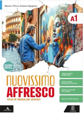 Okładka książki Nuovissimo Affresco italiano A1 podręcznik +online