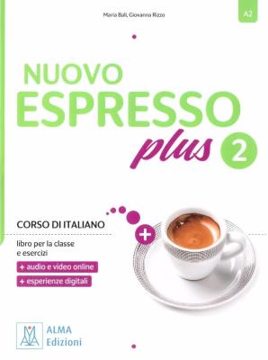 Okładka książki Nuovo Espresso Plus 2 podręcznik + ćwiczenia