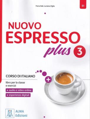 Okładka książki Nuovo Espresso Plus 3 podręcznik + ćwiczenia